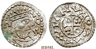 Денарий, Германия, Бавария, Heinrich II (1002-1024), м.д. Salzburg, Hahn 1976, 94D