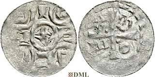 Денарий, Германия, Саксония, Anonymous bishop, Unknown mints (Lower Elbe region), Dbg. 1786
