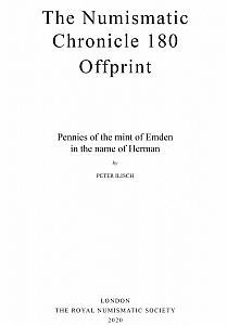 Ilisch P. Pennies of the mint of Emden in the name of Herman