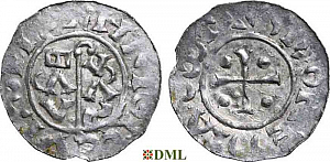 Денарий, Германия, Нижняя Лотарингия, Bernold (1040-1054), м.д. Groningen, Ilisch 2000 18.3