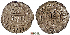 Денарий, Германия, Бавария, K. Konrad II (1027-1039), м.д. Salzburg