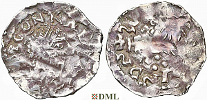 Денарий, Германия, Нижняя Лотарингия, B. Reginard (1025-1037), м.д. Luttich