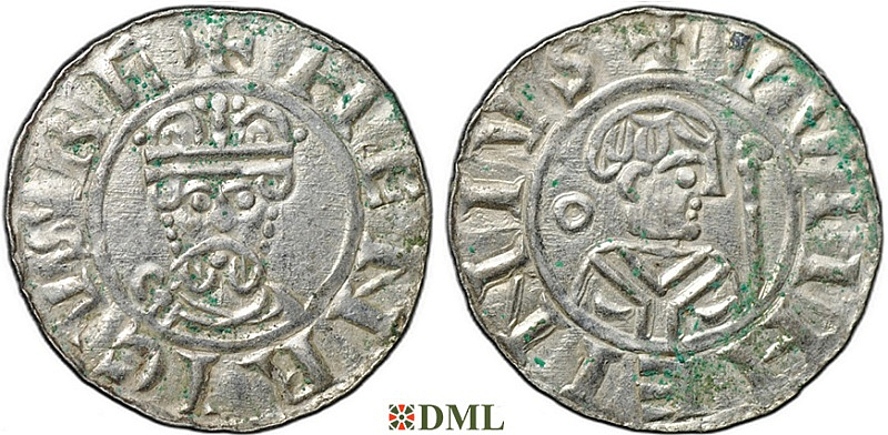 Денарий, Германия, Нижняя Лотарингия, Wilhelm (1054-1076), м.д. Groningen, Ilisch 2000, 18.10