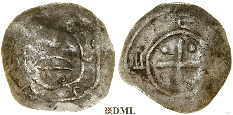 Денарий, Польша, Mieszko II (1013-1025)