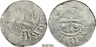 Денарий, Германия, Франкония, K. Heinrich III (1046-1056), м.д. Worms, Dbg. 847