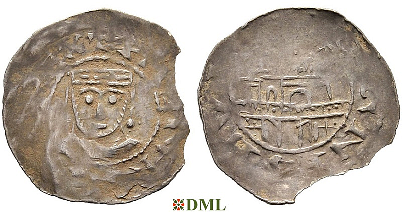 Денарий, Германия, Бавария, Henrich IV (1056-1106), м.д. Regensburg, Hahn 1976, 55