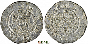 Денарий, Германия, Нижняя Лотарингия, Egbert II (1068-1090), м.д. Dokkum, Ilisch 2000, 22.5