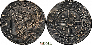 Денарий, Англия, Harthaknut (1035-1042), м.д. Thetford, монетарий Brunstan, North 799