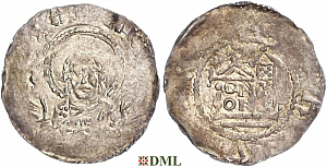 Денарий, Германия, Франкония, Heinrich III (1039-1056), м.д. Speyer, Dbg. 838