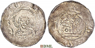 Денарий, Германия, Франкония, Heinrich III (1039-1056), м.д. Speyer, Dbg. 838