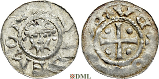 Денарий, Германия, Нижняя Лотарингия, Hermann (1059-1074), м.д. Jever, Dbg. 596