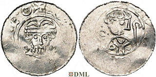 Денарий, Германия, Нижняя Лотарингия, B. Wilhelm (1054-1076), м.д. Groningen, Ilisch 2000 18.10