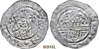 Денарий, Германия, Нижняя Лотарингия, Wilhelm de Ponte (1054-1076), м.д. Utrecht, Ilisch 2000, 10.10
