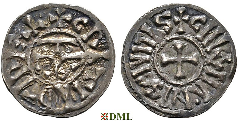 Денье, Каролинги, Charles le Chauve (840-877), м.д. Le Mans, Depeyrot 559