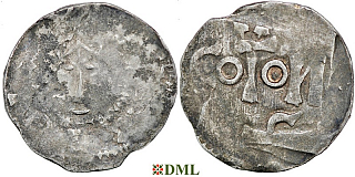 Денарий, Германия, Нижняя Лотарингия, Anonymous bishop, м.д. Tiel, Ilisch 2000, 5.3