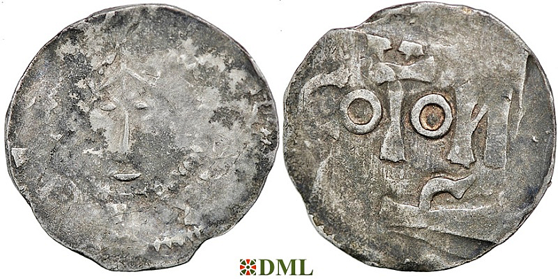 Денарий, Германия, Нижняя Лотарингия, Anonymous bishop, м.д. Tiel, Ilisch 2000, 5.3