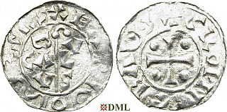 Денарий, Германия, Нижняя Лотарингия, Bernold (1040-1054), м.д. Groningen, Ilisch 2000, 18.3
