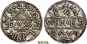Денарий, Чехия, Богемия, Udalryk (1012-1034), м.д. Praga, Šmerda 133b, Подделка