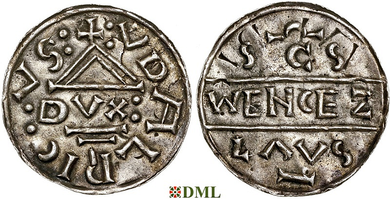 Денарий, Чехия, Богемия, Udalryk (1012-1034), м.д. Praga, Šmerda 133b, Подделка