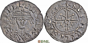 Денарий, Англия, William I (1066-1087), м.д. Wallingford, монетарий Svartlingr, North 842