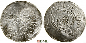 Денарий, Германия, Франкония, Heinrich III (1039-1056), м.д. Speyer, Dbg. 829
