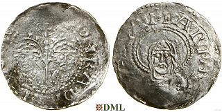 Денарий, Германия, Франкония, Heinrich III (1039-1056), м.д. Speyer, Dbg. 829