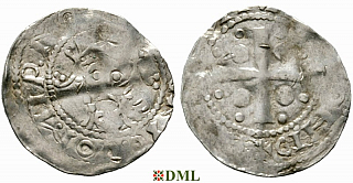 Денарий, Германия, Франкония, Heinrich III (1039-1056), м.д. Speyer, Dbg. 835