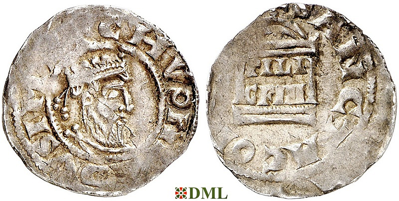 Денарий, Германия, Нижняя Лотарингия, Konrad II (1027-1039), Pilgrim (1027-1036), м.д. Koln, Dbg. 380