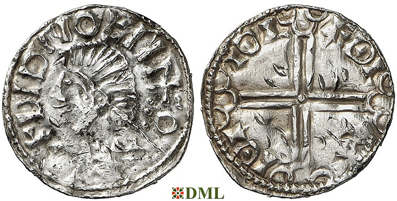 Денарий, Швеция, Olaf Skötkonung (995-1021), м.д. Sigtuna, Malmer 9.262:9.1472