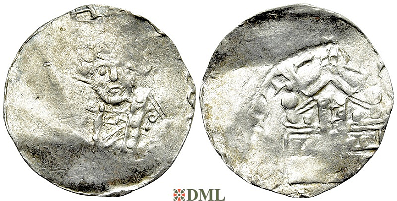Денарий, Германия, Франкония, Konrad I (1056-1060), м.д. Speyer, Dbg. 839