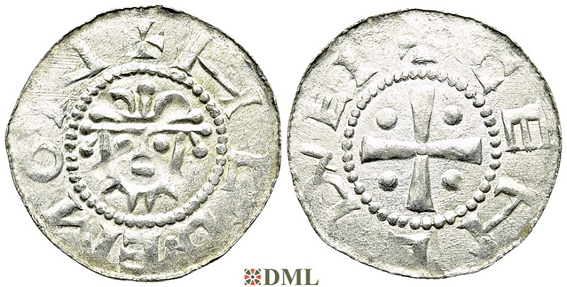 Денарий, Германия, Нижняя Лотарингия, Hg. Ordulf (1059-1072), м.д. Jever, Dbg. 597