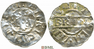 Денарий, Германия, Нижняя Лотарингия, Bruno III (1050-1057), м.д. Leeuwarden, Ilisch 2000, 21.14