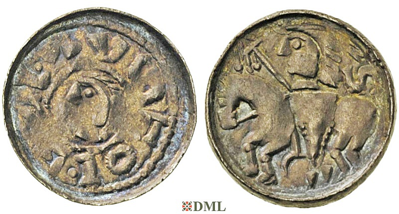 Денарий, Польша, Bolesław II (1058-1080)