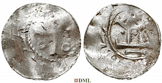 Денарий, Германия, Саксония, Нижняя Саксония, м.д. Goslar, type OAP