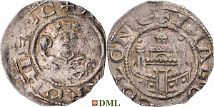 Денарий, Германия, Нижняя Лотарингия, Anno II (1056-1075), м.д. Koln, Dbg. 