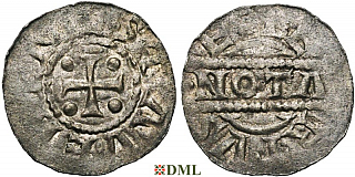 Денарий, Германия, Нижняя Лотарингия, Egbert I (1038–1050), м.д. Stavoren, Ilisch 2000, 21.9