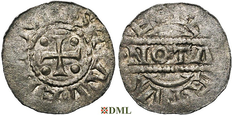 Денарий, Германия, Нижняя Лотарингия, Egbert I (1038–1050), м.д. Stavoren, Ilisch 2000, 21.9