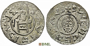Денарий, Чехия, Богемия, Břetislav II (1092-1110), Šmerda 1996, 166