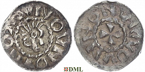 Денарий, Германия, Саксония, Bernard II (1011-1059), м.д. ?, Dbg -
