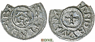 Денье, Каролинги, Charles II (843-877), м.д. Gent