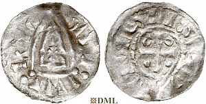 Денарий, Германия, Нижняя Лотарингия, Anonymous bishop, unknown mints, Ilisch 2000, 20.4