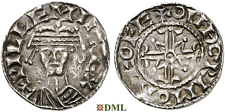 Денарий, Англия, William I (1066-1087), м.д. York, монетарий Outhgrim, North 842