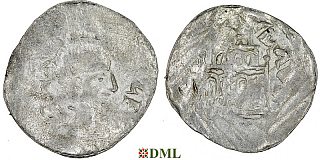 Денарий, Германия, Нижняя Лотарингия, Anonymous bishop, м.д. Stablo, Ilisch 2014, 49.2