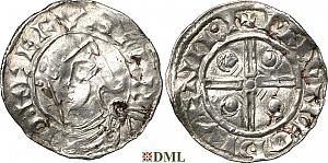 Денарий, Швеция, Anund (Jakob) Olofsson (1022-1050), монетарий -, м.д. Sigtuna, Malmer -