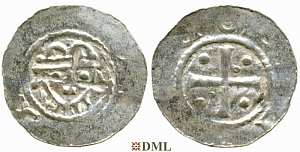 Денарий, Германия, Нижняя Лотарингия, Hermann (1059-1074), м.д. Jever, Dbg
