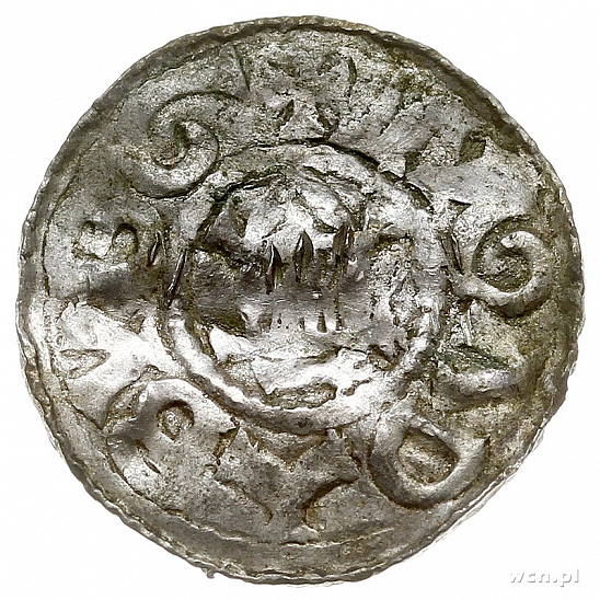 Денарий, Германия, Саксония, Otto III (983-1002), м.д. Magdeburg, Dbg. 639