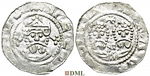 Денарий, Германия, Нижняя Лотарингия, Gf. Egbert II (1068-1090), м.д. Stavoren, Ilisch 2000, 22.1