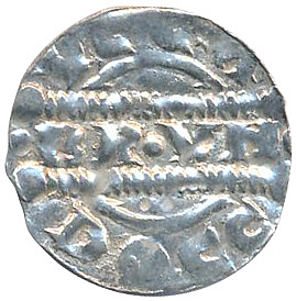 Денарий, Германия, Нижняя Лотарингия, Bruno III (1050-1057), м.д. Dokkum, Ilisch 2000, 21.19