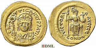 Солид, Византия, Justin II  (565-578) , м.д. Constantinople