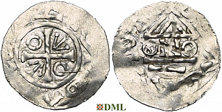 Денарий, Чехия, Boleslav II (972/973-999), м.д. Prague, Šmerda 1996, 12h
